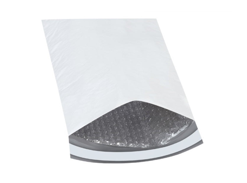 Bubble Lined Poly Mailers #2 - Self-Seal - 8.5" x 12"
