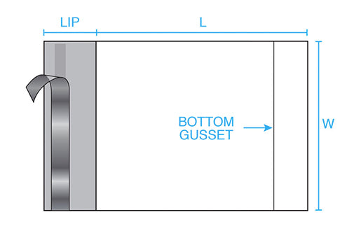 Self-Seal Expansion Poly Mailers - 15" x 20" x 4" BG, 2.5 MIL
