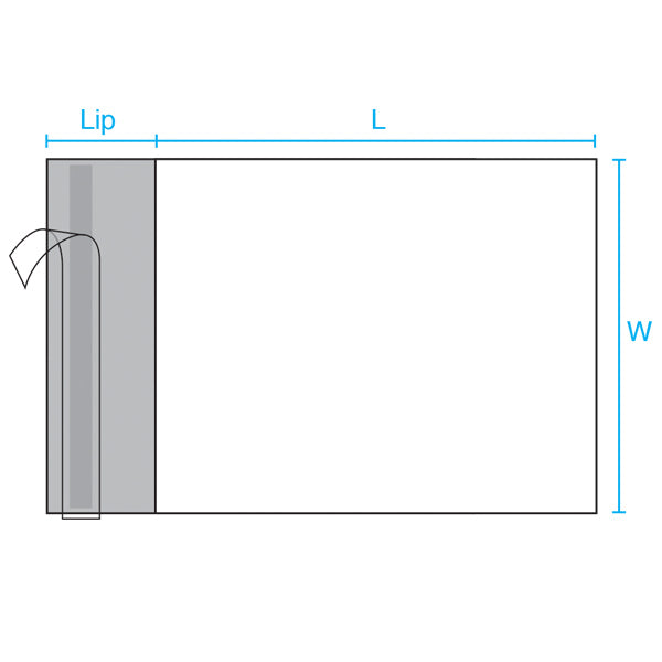Heavy Duty Self-Seal Poly Mailers - 12" x 15.5", 3 MIL